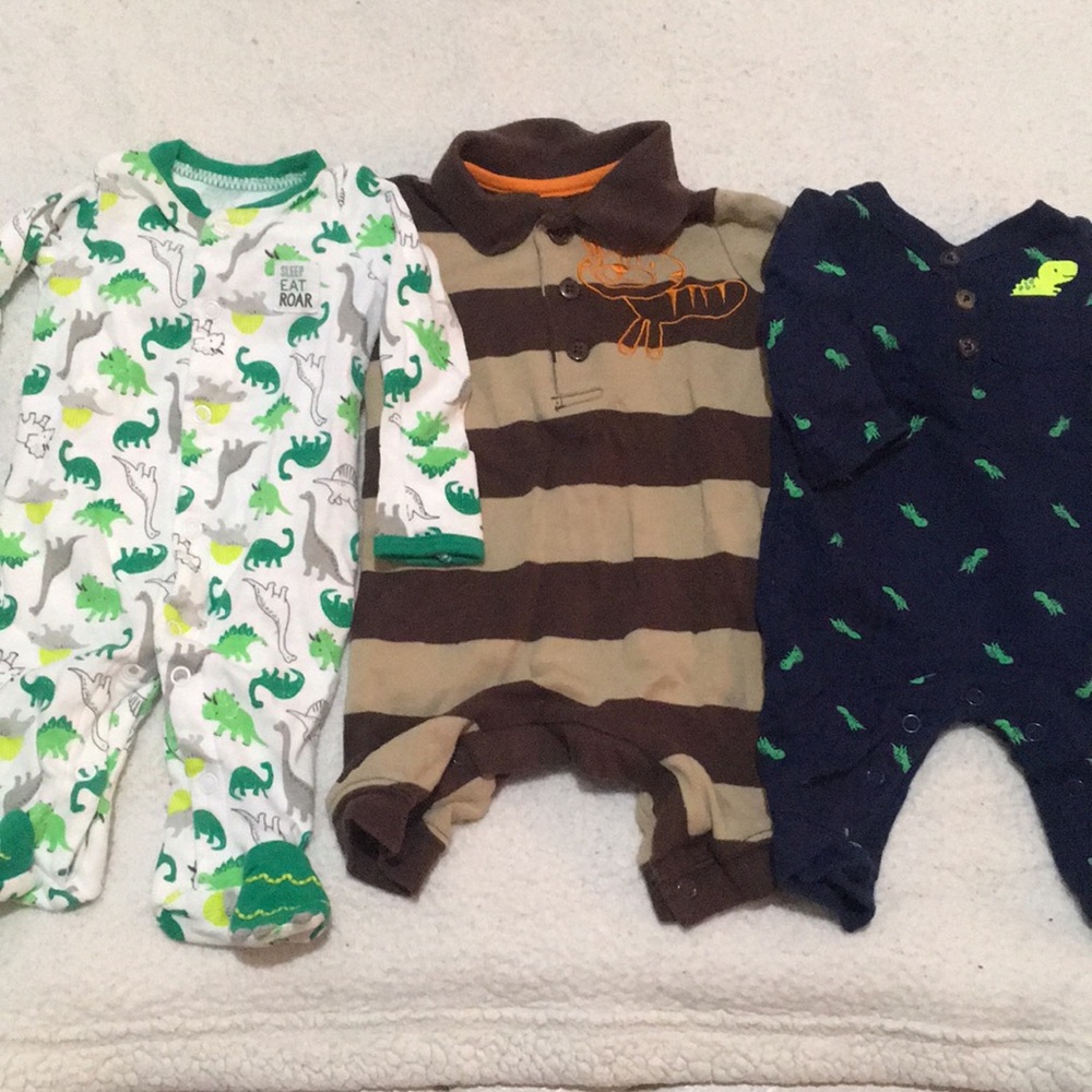 NB Rompers and Jammie Lot